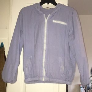 light blue john galt/brandy melville zip up